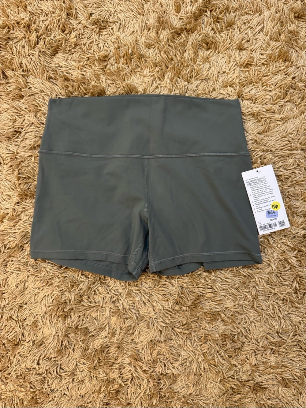lululemon athletica color-Willow High-Rise Bike Shorts